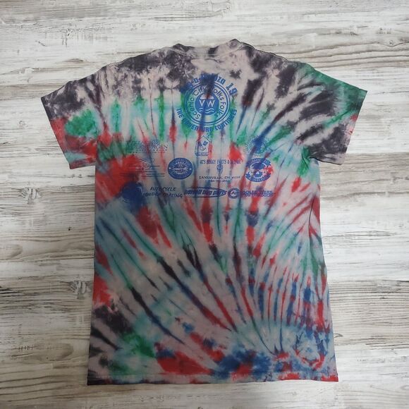 Volkswagen Tye Dye Shirt Size Small Hand Tye Dye - Picture 3 of 3